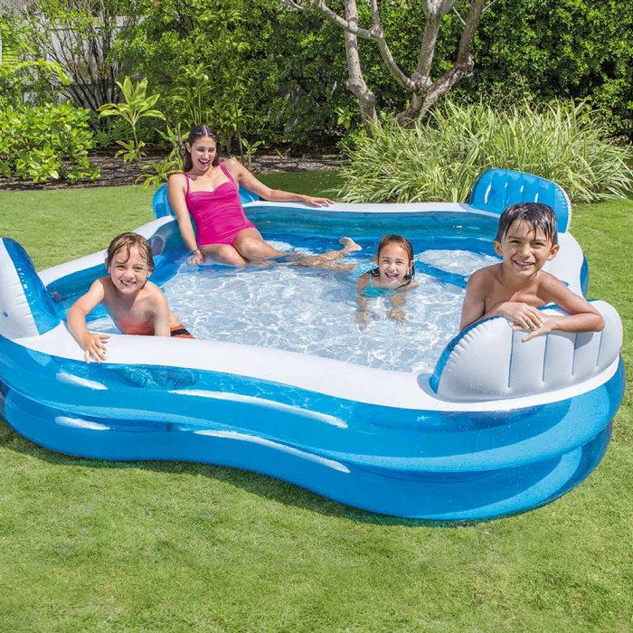 Familjepool Lounge 990 L Intex